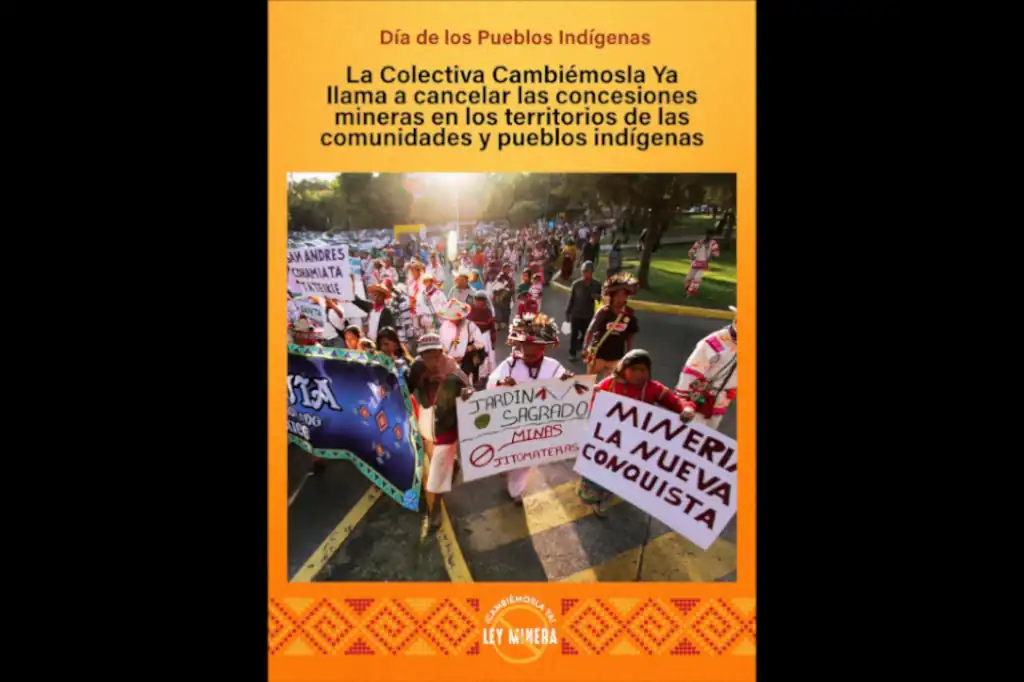 #CambiémoslaYa! y la representación arrebatada de la lucha indígena mexicana
