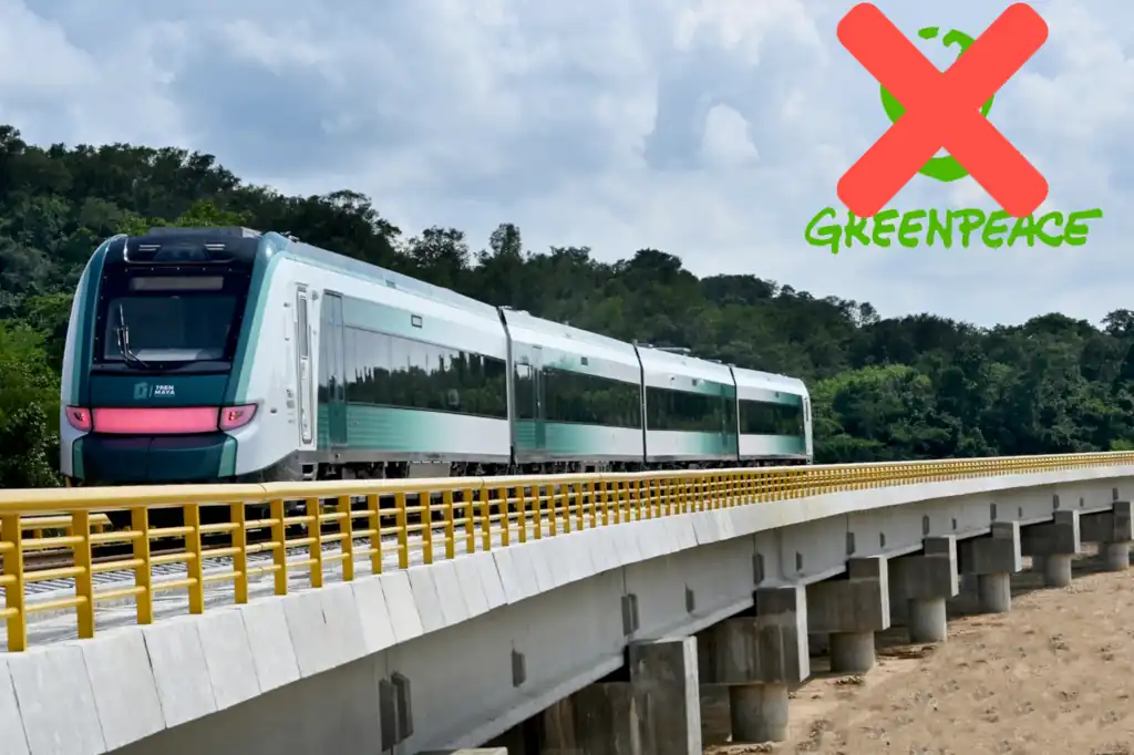 Greenpeace contra el Tren Maya: El activismo burgués teme al Estado popular