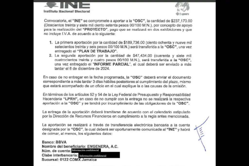 Engenera: el ambientalismo que cobra del INE y critica a la 4T.