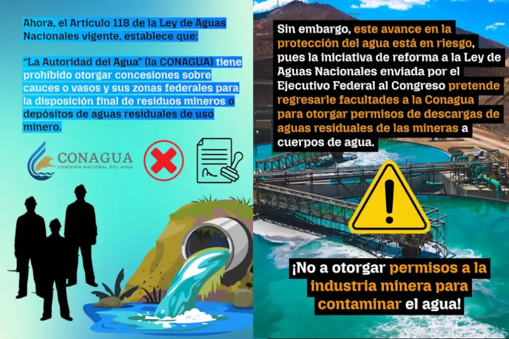 El colectivo #CambiémoslaYa! nuevamente busca deslegitimar el avance de la 4T, esta vez atacando la iniciativa para expedir la nueva Ley General de Aguas y reformar la Ley de Aguas Nacionales. 
