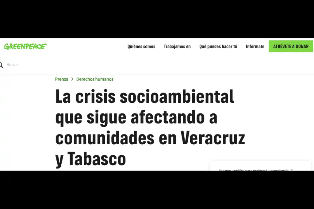 Greenpeace México muestra su verdadera cara al cuestionar a PEMEX