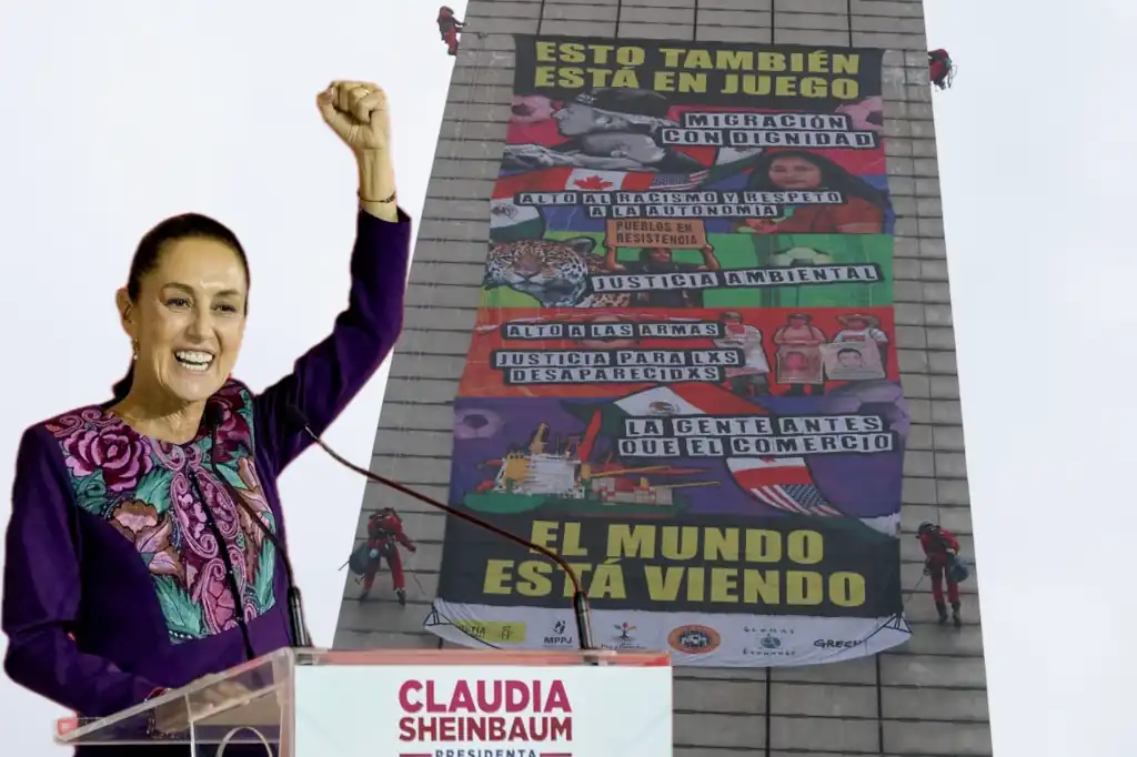 Greenpeace y las ONG ambientalistas borran los avances de Sheinbaum en desapariciones y justicia ambiental